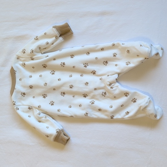 carter's 2-pack dog fleece snap footie sleeper pajamas bundle newborn baby boy - Picture 12 of 12